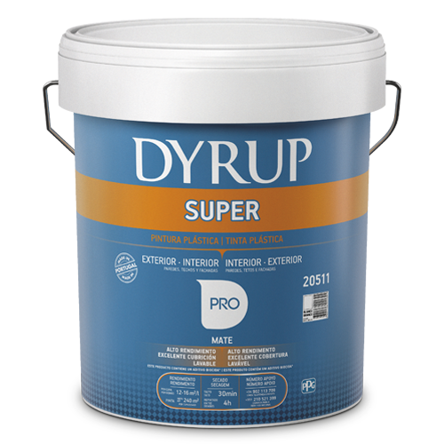 Dyrup Super - Tinta Plastica de Interior e Exterior